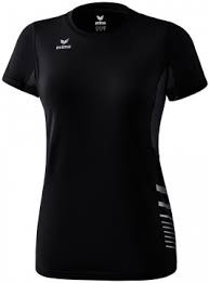 Damen Race Line 2.0 Running T-Shirt schwarz